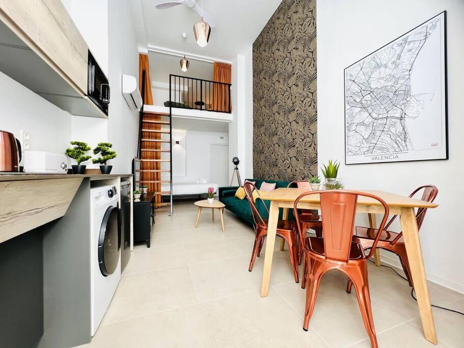 Apartamento Exclusive Loft In Ruzafa Valencia Exterior foto